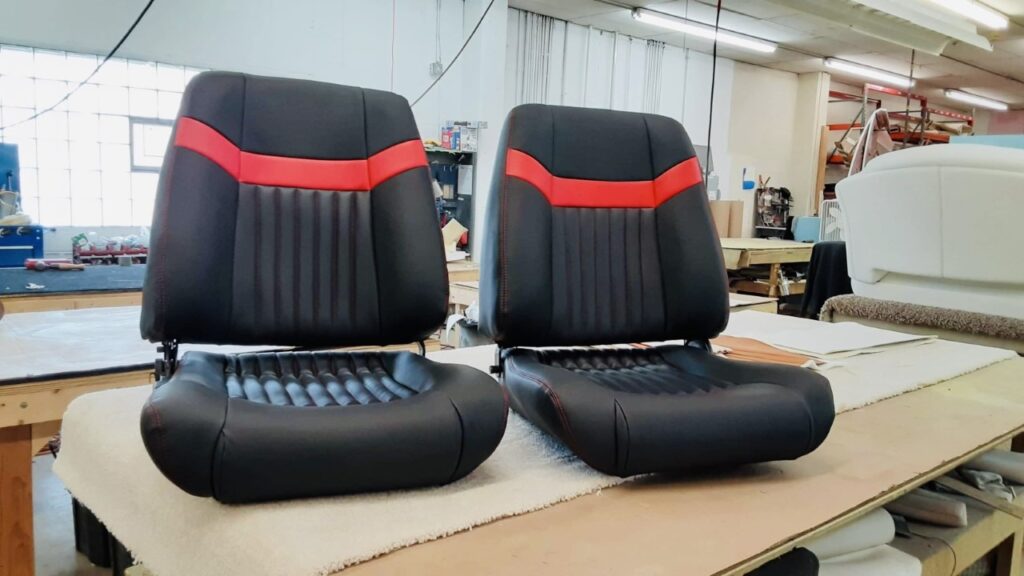 custom upholstery for luxury car seats